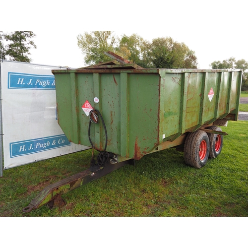 1444 - ETC 8½ Ton twin axle grain trailer