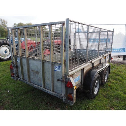 1470 - Ifor Williams GD105 twin axle caged trailer