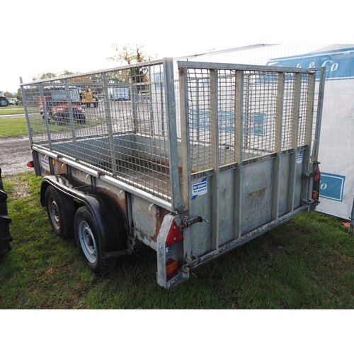 1470 - Ifor Williams GD105 twin axle caged trailer