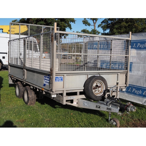 1530 - Ifor Williams LM126G twin axle caged trailer