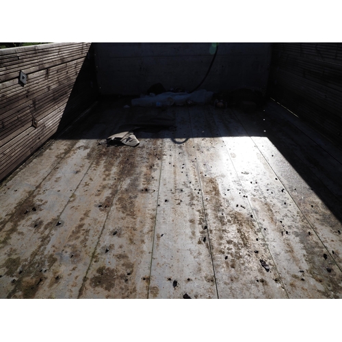 1550 - Single axle tipping trailer 10ft