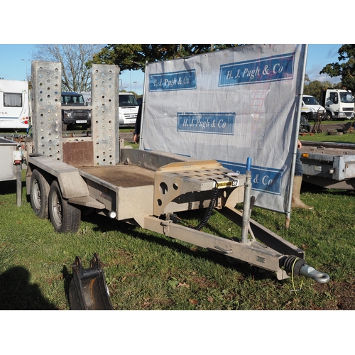 1553 - Challenger 50 Indespension V32 twin axle trailer 9ft