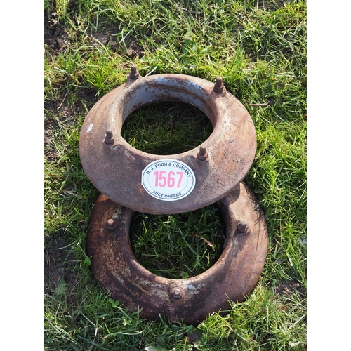 1567 - Ferguson front wheel weights - 2