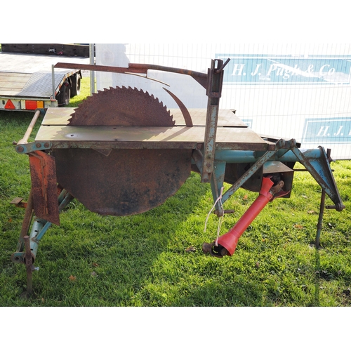 1599 - McConnel PTO sawbench