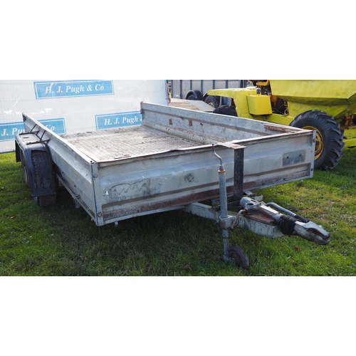 1601 - Twin axle trailer 12ft