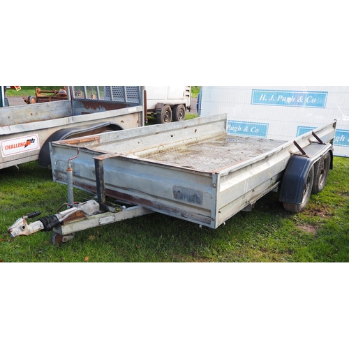 1601 - Twin axle trailer 12ft