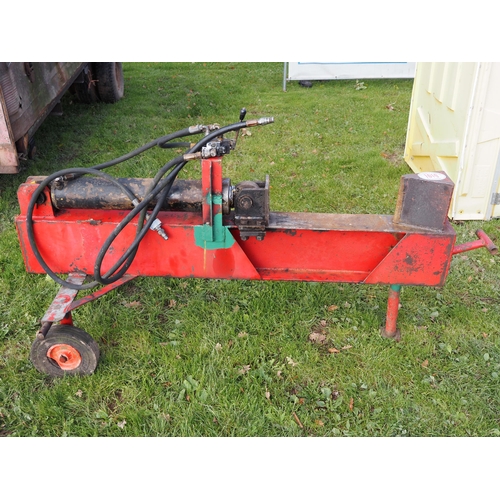 1619 - Hydraulic log splitter