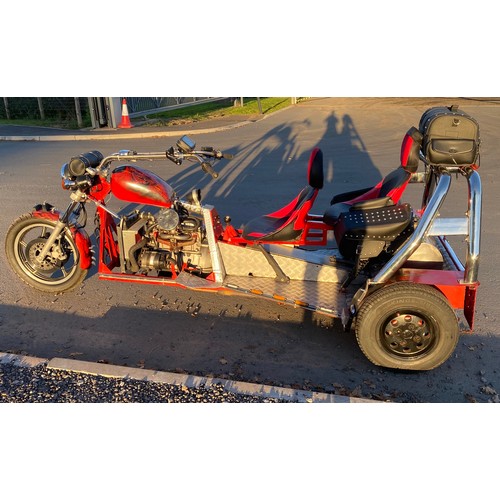 1006 - Reliant Coop Kit tricycle. 2000. 748cc
Runs and rides, has been dry stored since May 2021. Comes wit... 