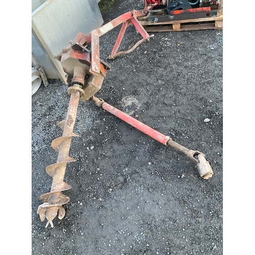 1557A - Lister PTO driven post hole auger