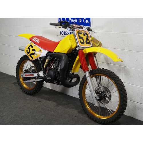 849 - Yamaha 490cc motocross bike. 
Engine turns over with compression, last ridden in 2000 and has been f... 