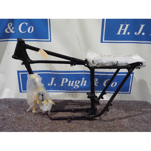 Triumph single downtube pre unit frame and swinging arm