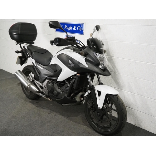 1008 - Honda NC750 XA-E motorcycle. 2014. 745cc. 
Runs and rides. Has been in regular use. Comes with vario... 