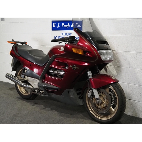 1012 - Honda Pan European motorcycle. 
Bike has been stored for some time but engine runs when connected to... 