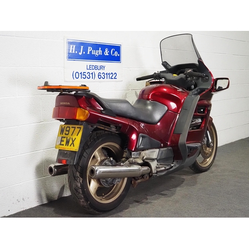1012 - Honda Pan European motorcycle. 
Bike has been stored for some time but engine runs when connected to... 