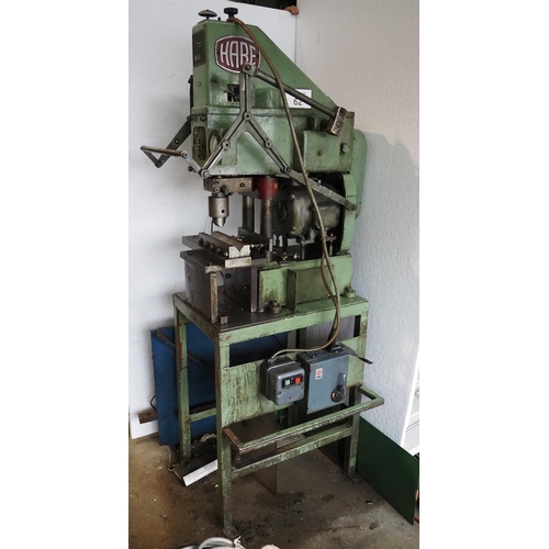 121 - Hare 5BS 7 ton press, SN 6144, 3 phase