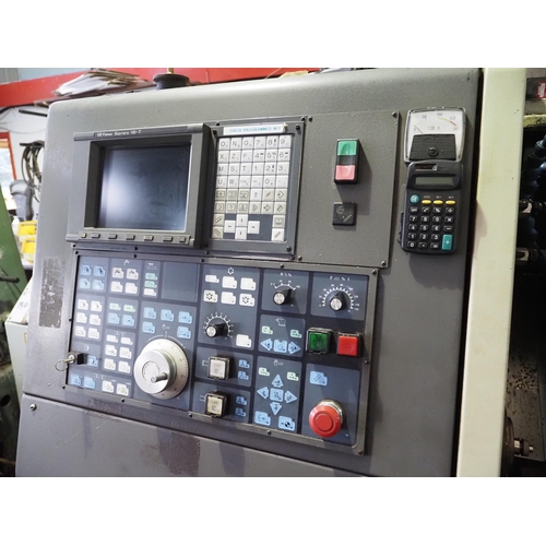 131 - Hardinge conquest T42 super precision machine tool. C/w 18T Fanuc controller, metal cabinet of milli... 