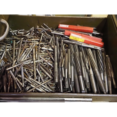 54 - Drawer of reamers, small diameter