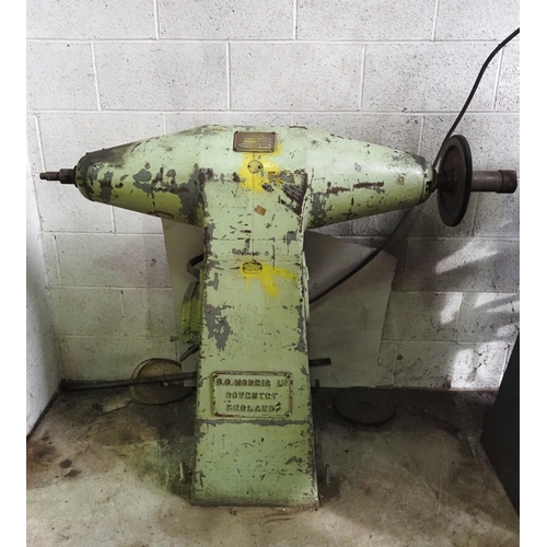 82 - Morris Hex double ended 'non stop' polishing machine. Model 400. SN 2340. 3 phase