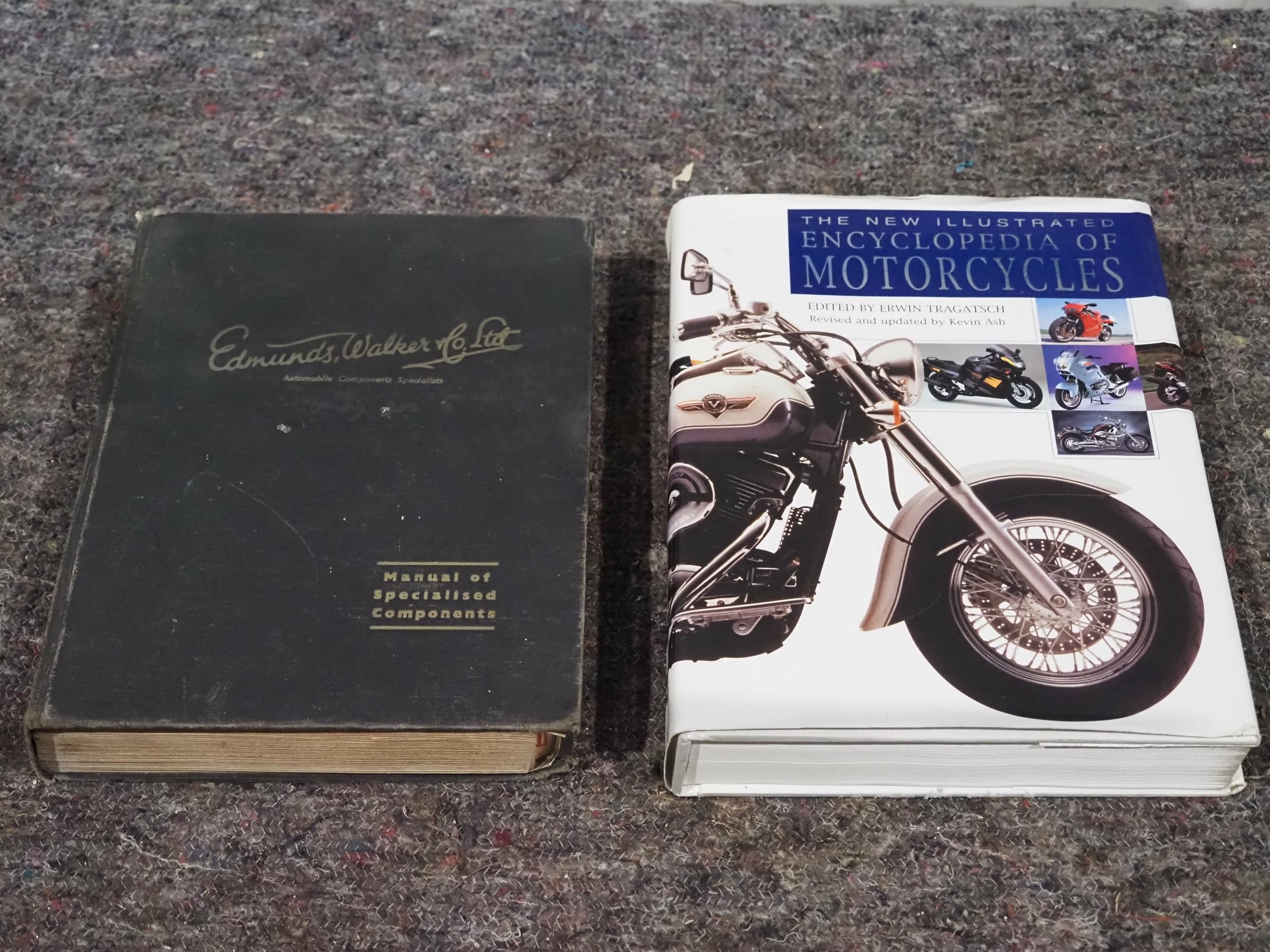 Rare Edmund Walker parts book and Erwin Tragatsch encyclopedia