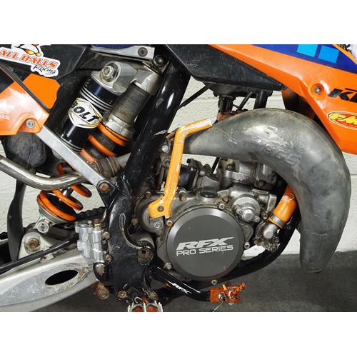 1023 - KTM 85cc motocross bike. 2012.
Runs and was ridden recently but clutch lever has broken and needs re... 