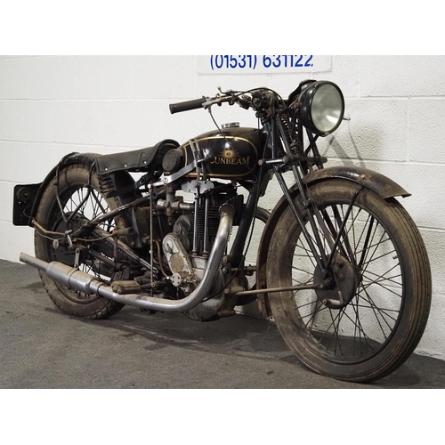 898 - Sunbeam Model 8 motorcycle. 1935. 350cc
Frame no. 853002344
Engine no. 852901547
Good restoration pr... 