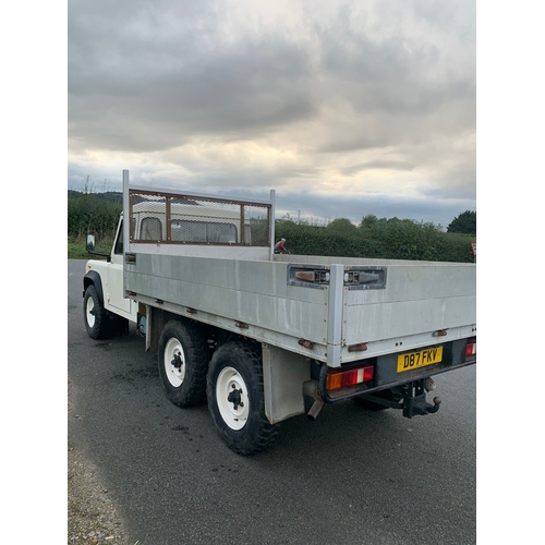563 - Land Rover Defender 6x6. Ordered brand new by Peterborough Environment Agency as a 110 1986/87, then... 