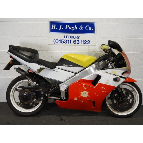 1033 - Aprilia AF125 SP motorcycle project. 1992. 124cc.
Frame no. HCDGM532950MHC061015
This is the Sport P... 
