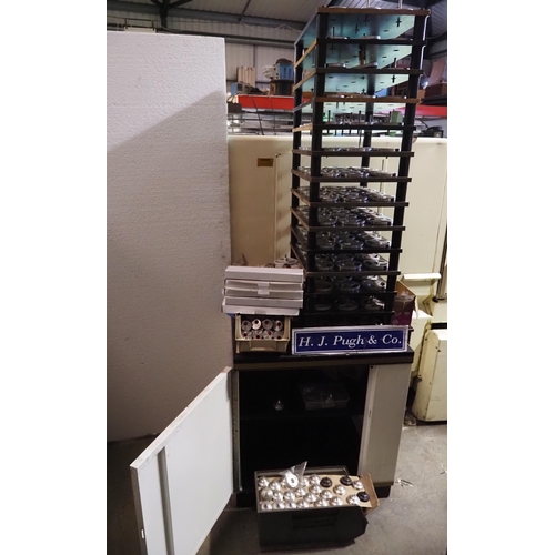 152 - Large quantity of Hi-Fi components, includes 2 metal cabinets