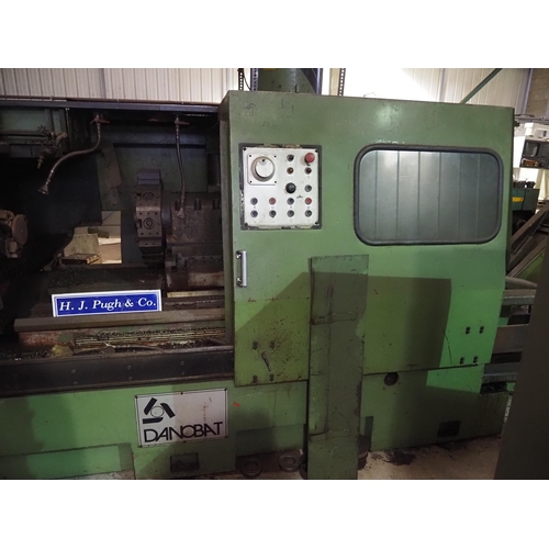 154 - Danumeric - 7 CNC lathe with Sinumerik control system. Refitted with Euroform axis drives. Approx. w... 