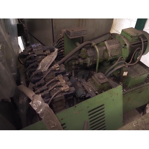 154 - Danumeric - 7 CNC lathe with Sinumerik control system. Refitted with Euroform axis drives. Approx. w... 