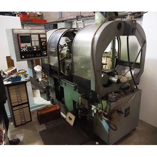 159 - Hardinge NNC CNC lathe. Retrofitted with Fagor control system by KC Machine Tools. C/w 5C collets, 8... 