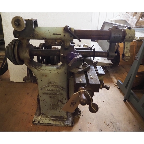 180 - The Burke horizontal milling machine tool. No.4