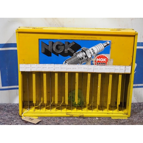 NGK spark plug display unit