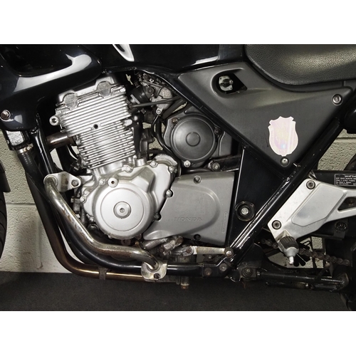 1050 - Honda CB500 motorcycle.
Engine turns over.
Reg. N552 RDF. V5. Key