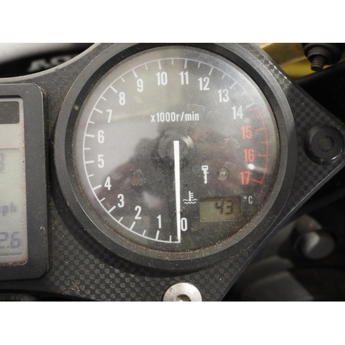 1054 - Honda CBR600F motorcycle. 2001. 599cc
Runs and rides, ridden to the saleroom. MOT until 14/11/24. Co... 