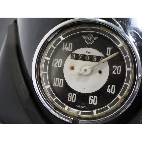 864A - Horex Regina 400 motorcycle. 1964. 400cc
Frame no. 68969545
Engine no. 68969545
Engine turns over wi... 