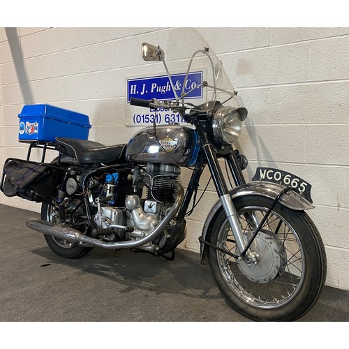 914 - Royal Enfield Bullet motorcycle for restoration. 1962. 350cc.
Frame No. 47976
Engine No. 19126
Prope... 