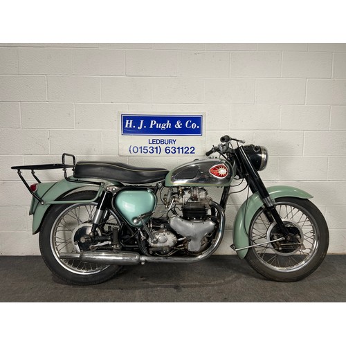 1055 - BSA A7 Shooting Star motorcycle. 1961. 500cc
Frame no. CA720013
Engine no. CA7SS5198
Engine turns ov... 