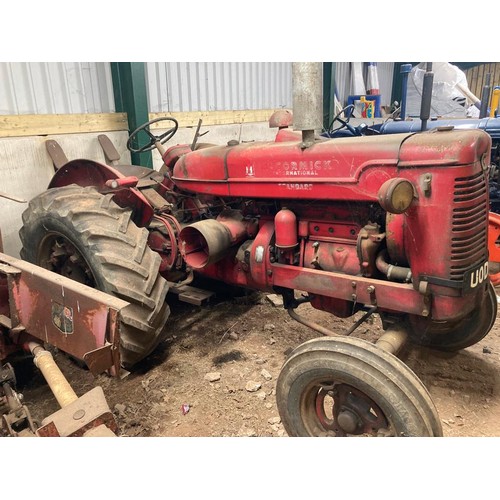 537 - International McCormick Super BWD6 tractor. C/w Boughton winch, in lovely original condition in full... 