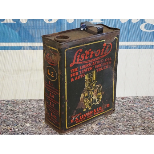 1528 - Lister oil can