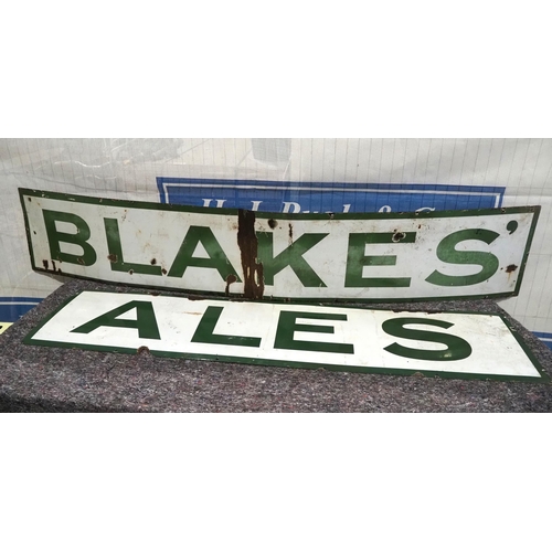 1535 - Enamel sign - Blakes 15