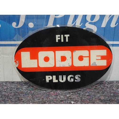 1548 - Plastic sign - Lodge 12