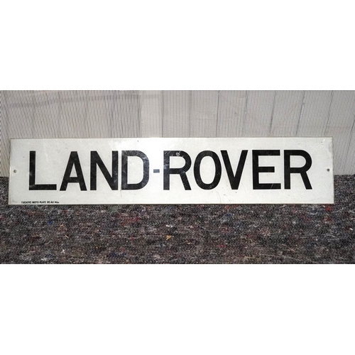 1551 - Plastic sign - Land Rover 4