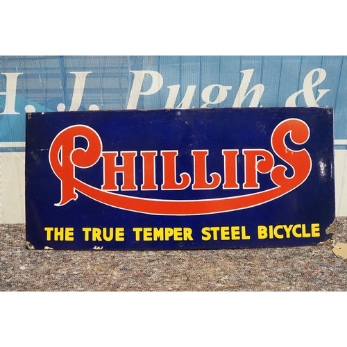 1575 - Enamel sign - Phillips Bicycle 12