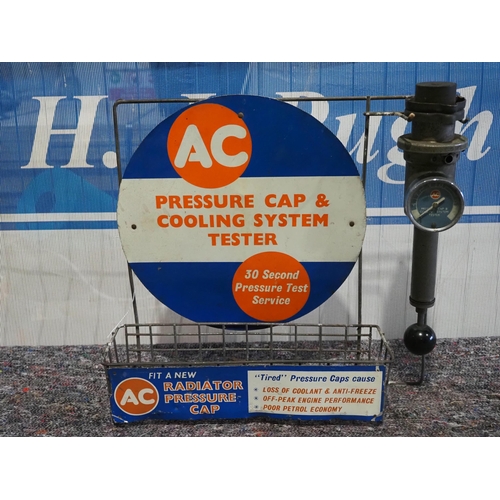 1598 - Metal advertising sign - AC Pressure Testing 14