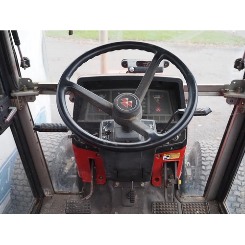 508 - Massey Ferguson 1260 compact tractor. No docs, key in office