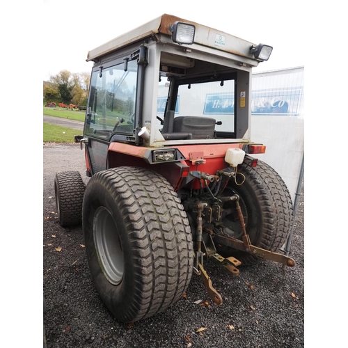 508 - Massey Ferguson 1260 compact tractor. No docs, key in office