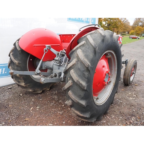 525 - Massey Ferguson 130 tractor. Running order. Key in office