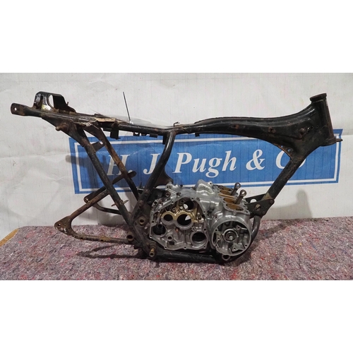 1062 - Honda CB400F frame and bottom end.
Frame No. CB400F-1064587
V5