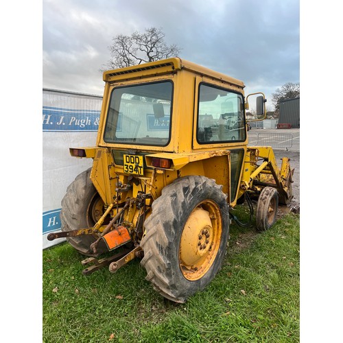547 - Massey Ferguson 20D tractor. Runs and drives. C/w front end loader, power steering and pick up hitch... 